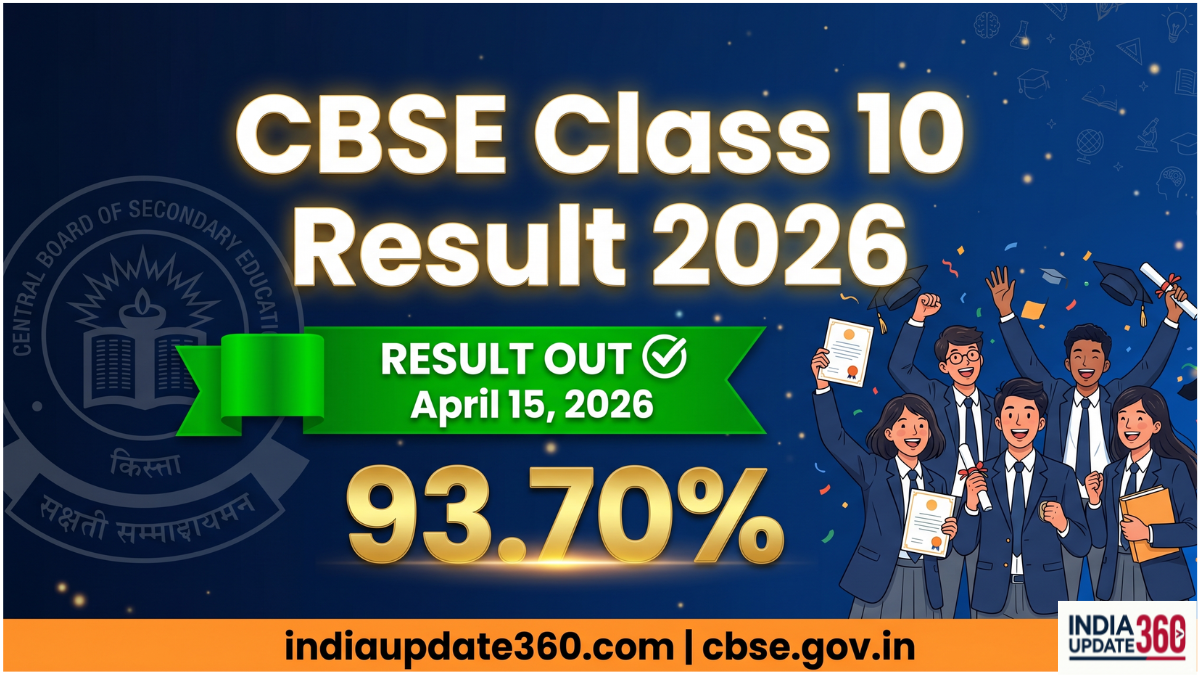 CBSE Board Class 10th Result 2026 – cbse.gov.in पर Check करें